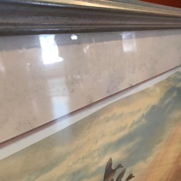 Wetlanders Herb Booth Ducks Unlimited 1991 Flyway Numbered Signed Framed Print - Picture 15 of 16